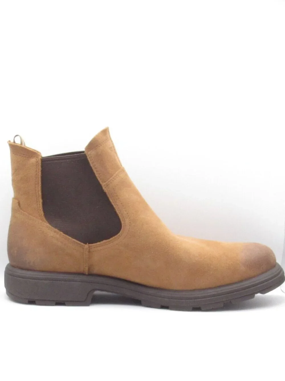 UGG Chestnut Suede Biltmore Chelsea Short Boots Size 12 New Without Box 1123669